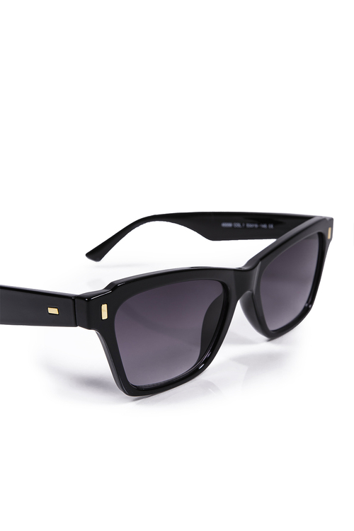 Γυαλιά ηλίου με ακρυλικό σκελετό - ΜΑΥΡΟ