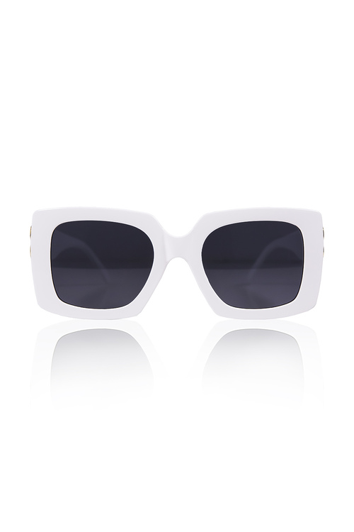 Γυαλιά ηλίου με χρυσή λεπτομέρεια - ΑΣΠΡΟ