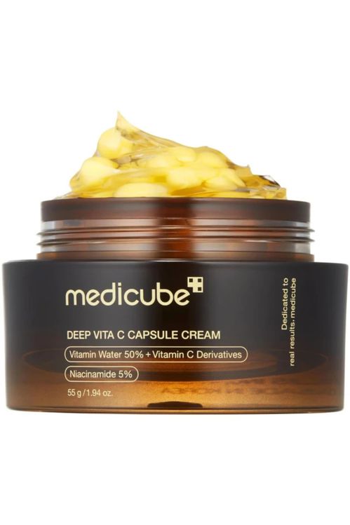 Deep Vita C Capsule Cream – Κρέμα Προσώπου με Βιταμίνη C & Νιασιναμίδη για Λάμψη και Ομοιόμορφο Τόνο - 55g