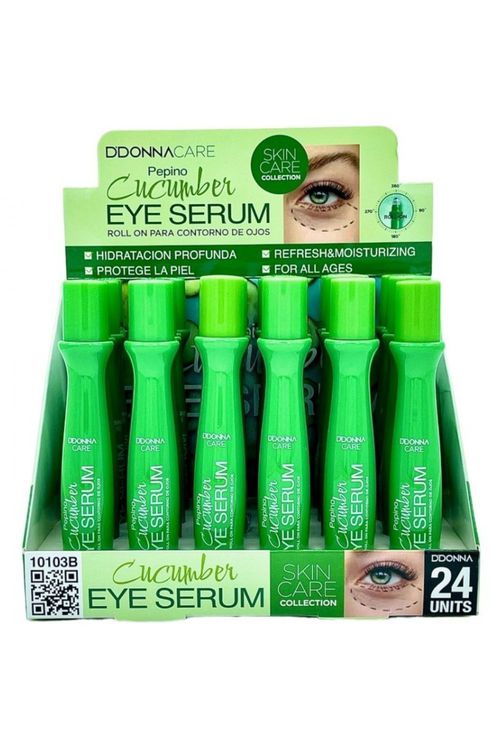 Eye Serum Roll-On – Vitamin C, - Αγγούρι