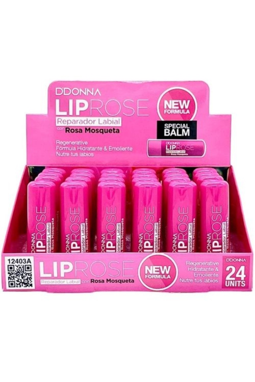 Επανορθωτικό Lip Balm Χειλιών – Με Φυσικά Εκχυλίσματα - ROSE