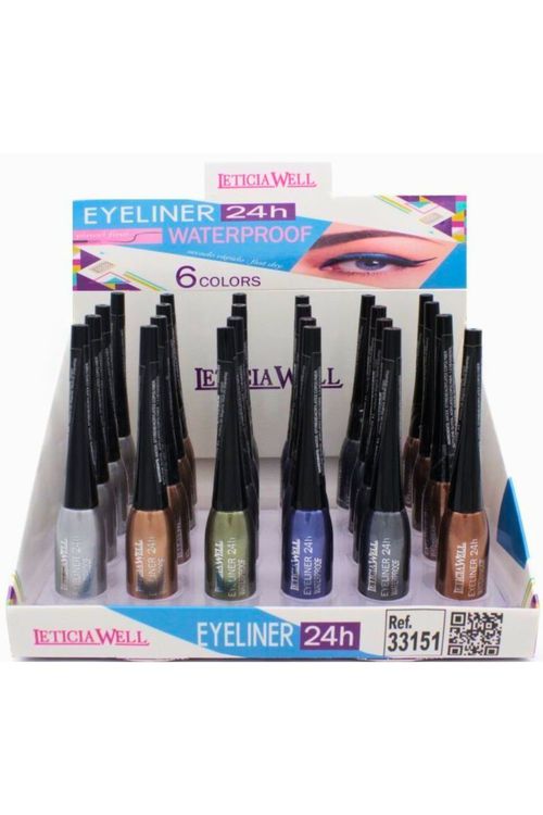 Leticia well  – Αδιάβροχο Υγρό Eyeliner Μακράς Διάρκειας - ΔΙΑΦΟΡΕΣ ΑΠΟΧΩΡΩΣΕΙΣ