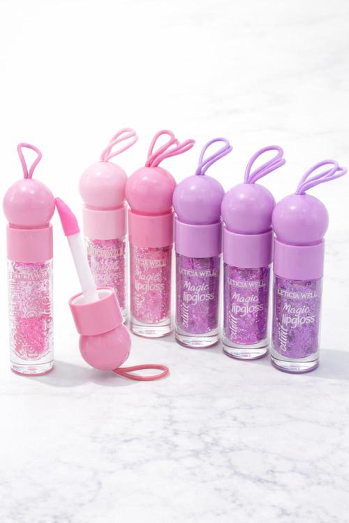Leticia well Μαγικό Lip Gloss με Glitter και Λάμψη - ΔΙΑΦΟΡΕΣ ΑΠΟΧΩΡΩΣΕΙΣ