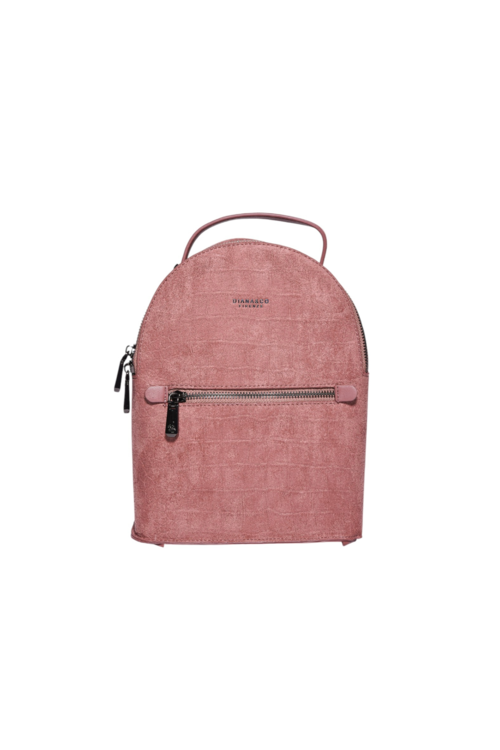 Suede mini backpack - ΣΑΠΙΟ ΜΗΛΟ