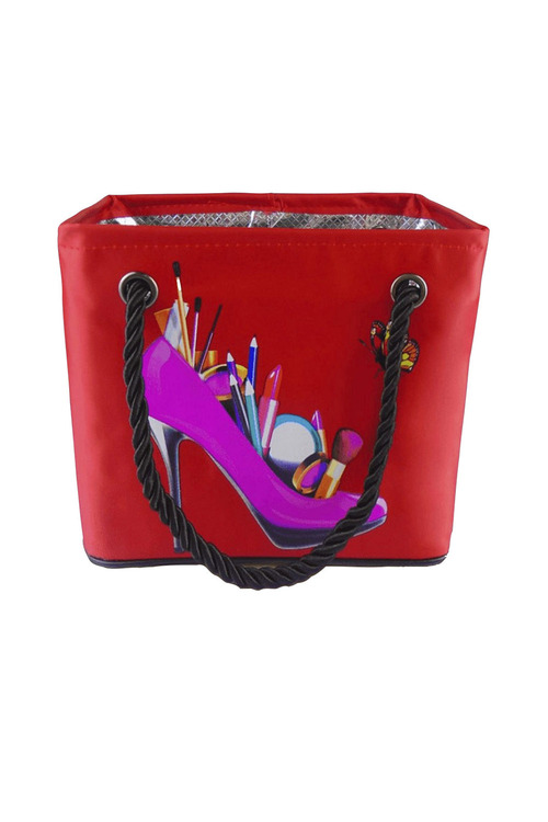 Καλαθάκι μπάνιου αδιάβροχο - ΚΟΚΚΙΝΟ