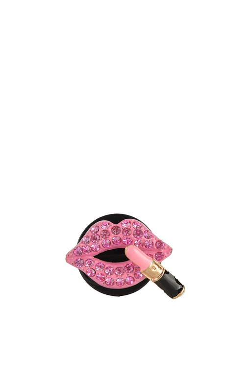 Αρωματικό αυτοκινήτου με χειλάκια απο στράς - ΡΟΖ