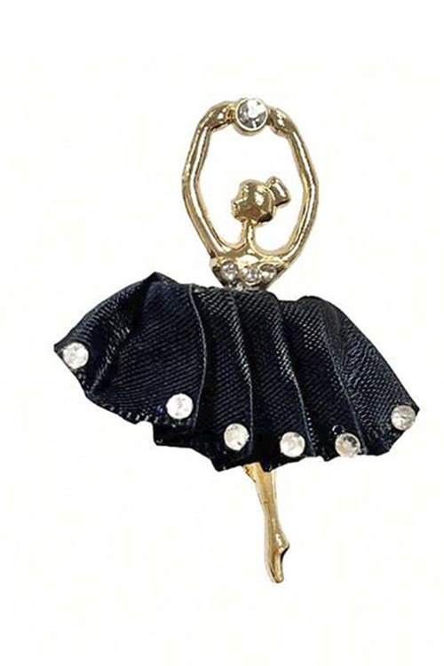 Αρωματικό αυτοκινήτου με φιγούρα μπαλαρίνα - ΜΑΥΡΟ