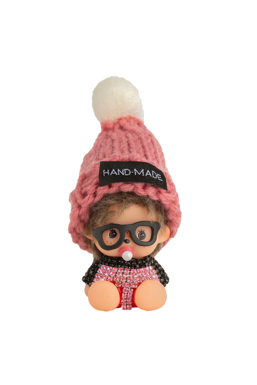 Αρωματικό αυτοκινήτου με υφασμάτινη λεπτομέρεια - ΡΟΖ