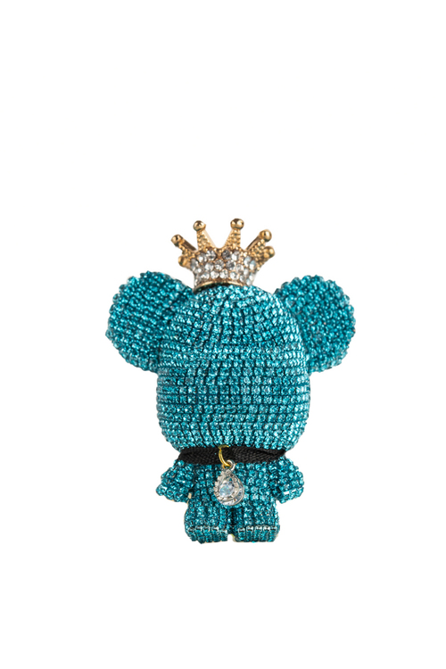 Αρωματικό αυτοκινήτου αρκουδάκι με στρας - ΤΙΡΚΟΥΑΖ