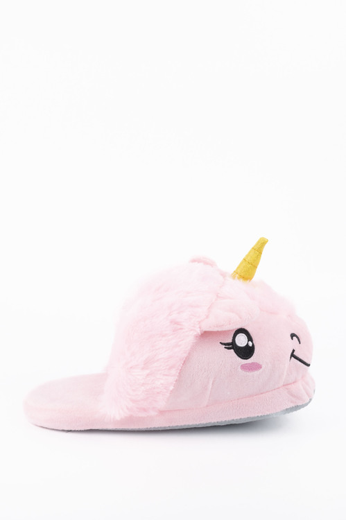 Παντόφλες unicorn - ΡΟΖ