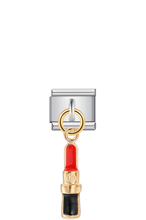 Charm Κραγιόν με Χρυσές Λεπτομέρειες - ΑΣΗΜΙ