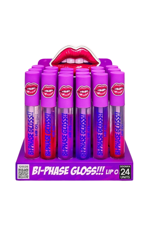 Phase Lip Oil Gloss – 2-Φάσεων Λάδι Χειλιών με Glossy Απόχρωση (24 τεμ.) - ΜΩΒ
