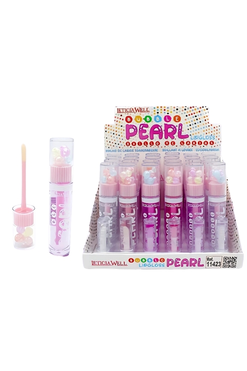 BUBBLE PEARL Lipgloss – Stand 24 Τεμαχίων - ΔΙΑΦΟΡΕΣ ΑΠΟΧΩΡΩΣΕΙΣ