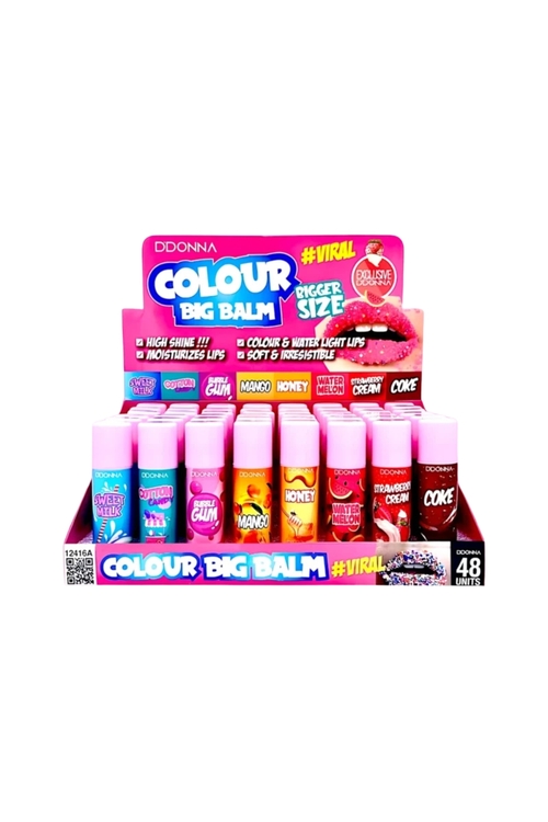 Colour Big Balm – Πακέτο 48 Τεμαχίων με Αρωματικές Γεύσεις - ΔΙΑΦΟΡΕΣ ΑΠΟΧΩΡΩΣΕΙΣ
