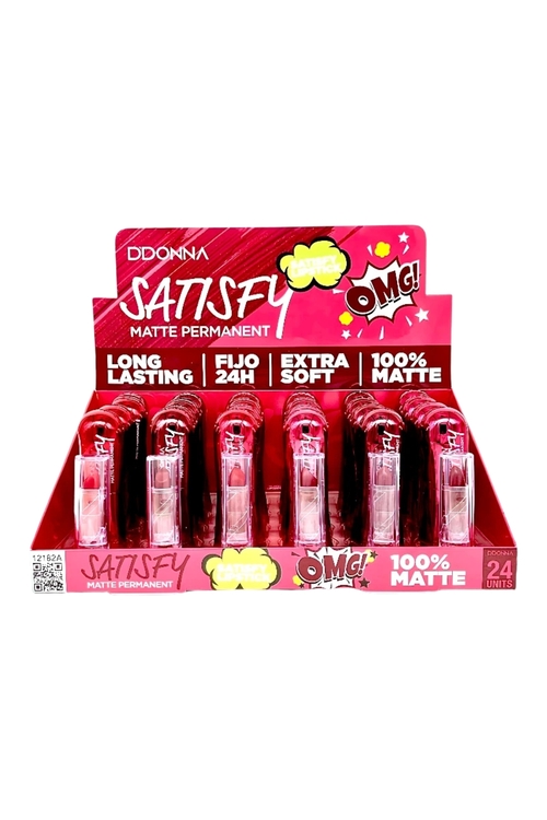 SATISFY OMG! Ματ Κραγιόν | 24ωρη Διάρκεια - ΔΙΑΦΟΡΕΣ ΑΠΟΧΩΡΩΣΕΙΣ