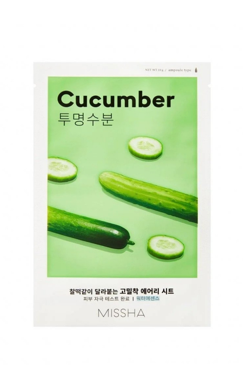 Μάσκα Προσώπου Airy Fit Cucumber - 19g